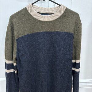J Crew color blocked sweater
